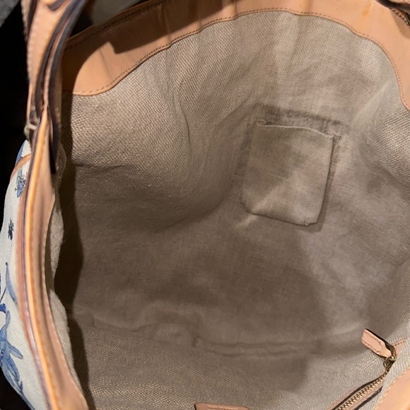 Vintage Gucci Flora Wave Hobo Bag w/ Horsebit Shoulder Detail - Picture 12 of 14